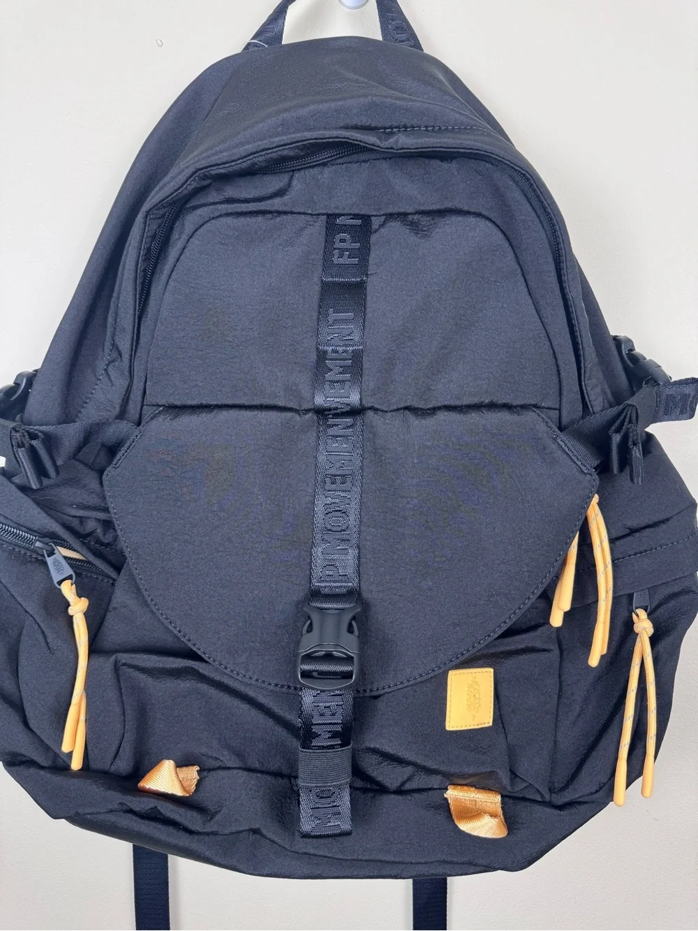 Free People Movement Never Lost Backpack Black Utility Hiking Bag